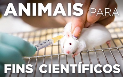 ANIMAIS PARA FINS CIENTÍFICOS