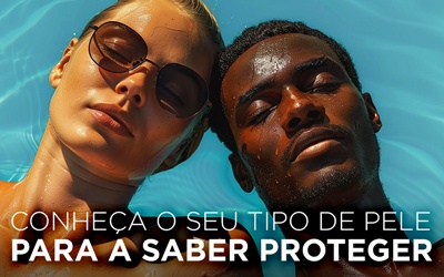 CONHEÇA O SEU TIPO DE PELE PARA A SABER PROTEGER