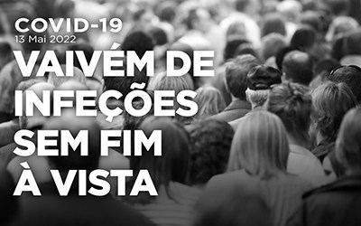 COVID-19: VAIVÉM DE INFEÇÕES SEM FIM À VISTA