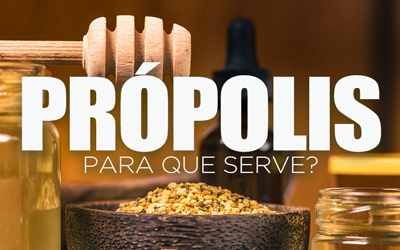 PRÓPOLIS, PARA QUE SERVE?