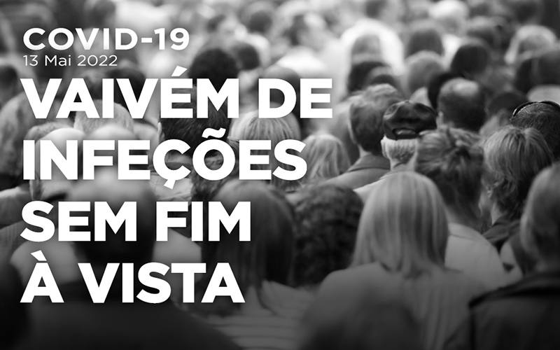 COVID-19: VAIVÉM DE INFEÇÕES SEM FIM À VISTA