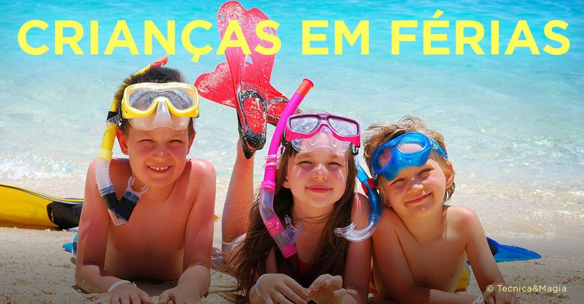 CRIANÇAS EM FÉRIAS