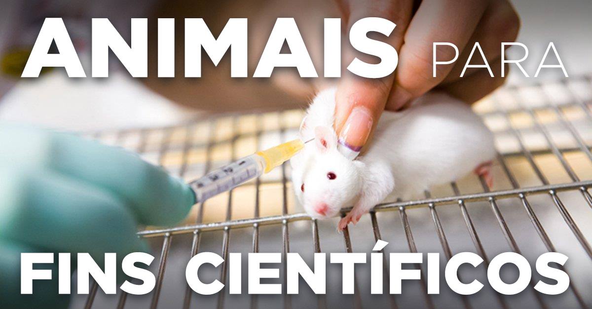 ANIMAIS PARA FINS CIENTÍFICOS