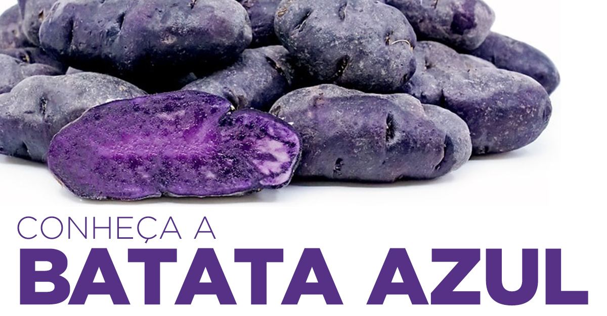 CONHEÇA A BATATA AZUL