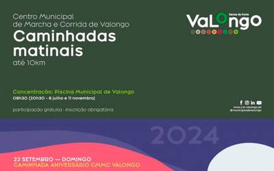 Caminhadas matinais: Caminhada Aniversário CMMC Valongo