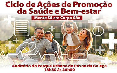 Ciclo de Ações de Promoção da Saúde e Bem-estar – Combater a insónia: a importância de criar hábitos de sono