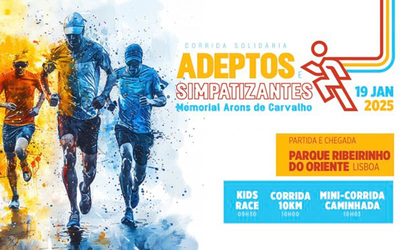 Corrida Solidária Adeptos Simpatizantes Memorial Arons de Carvalho