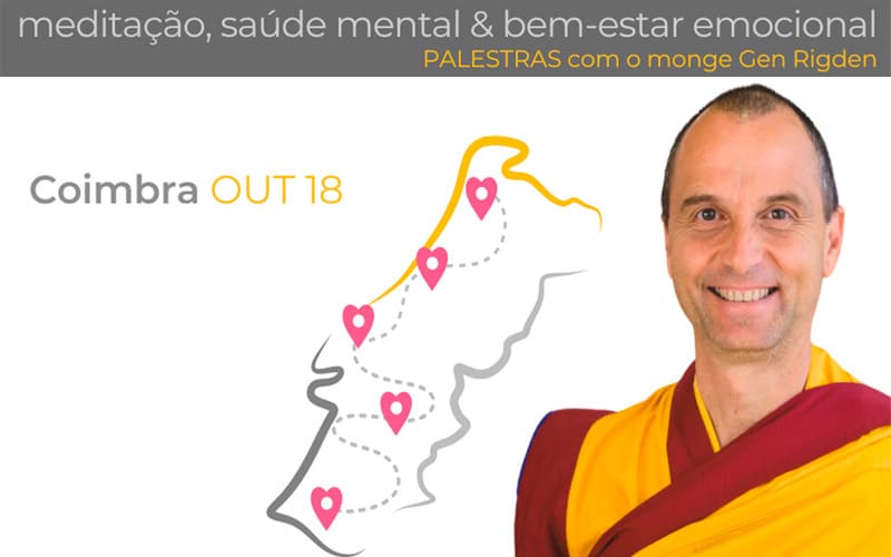 Palestra Meditação, Saúde Mental e Bem-Estar Emocional (Coimbra)