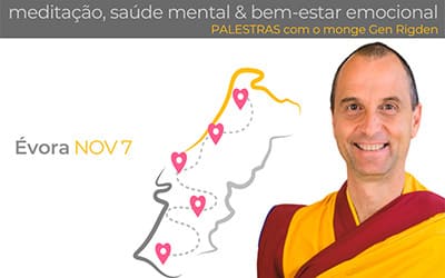 Palestra Meditação, Saúde Mental e Bem-Estar Emocional (Évora)