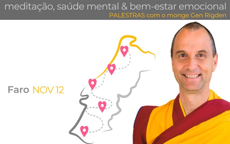 Palestra Meditação, Saúde Mental e Bem-Estar Emocional (Faro)