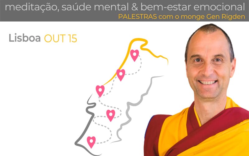 Palestra Meditação, Saúde Mental e Bem-Estar Emocional (Lisboa)