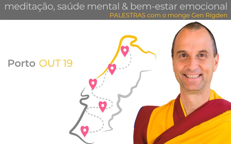 Palestra Meditação, Saúde Mental e Bem-Estar Emocional (Porto)