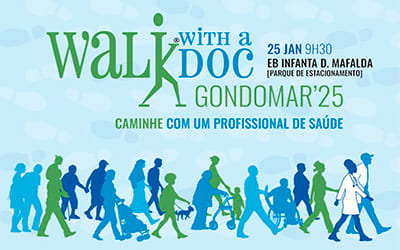 Walk With a Doc’25 – Caminhar com o Profissional de Saúde