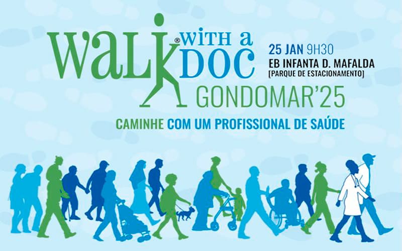 Walk With a Doc’25 – Caminhar com o Profissional de Saúde