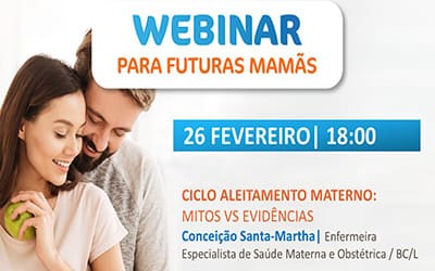 Webinar Ciclo Aleitamento Materno: Mitos vs Evidências