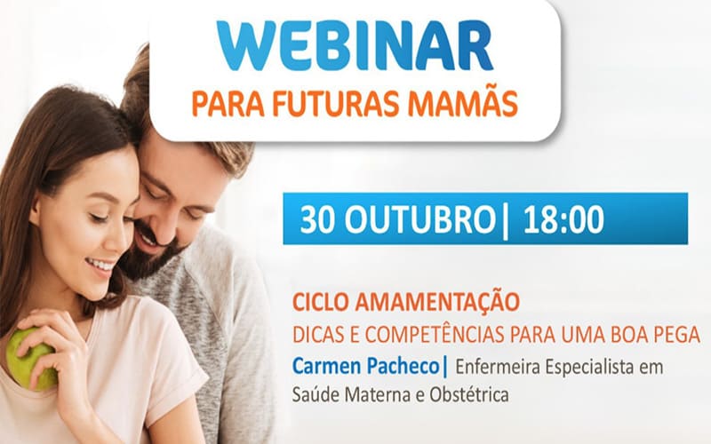 Webinar Ciclo Amamentação: Dicas e competências para uma boa pega