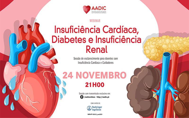 Webinar Insuficiência Cardíaca, Diabetes e Insuficiência Renal