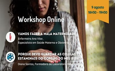 Workshop Vamos fazer a mala da maternidade